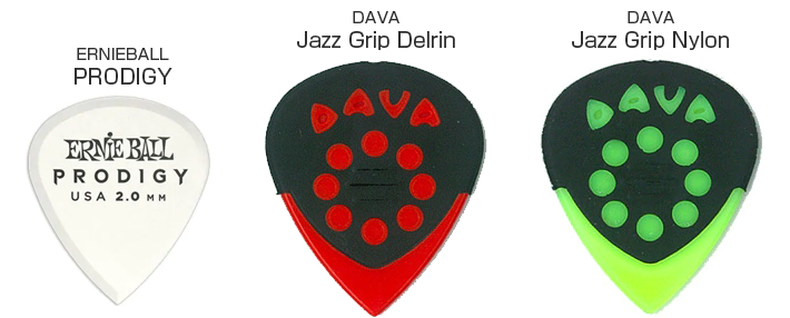 DAVA GRIP TIPS DELRIN ＃6036 ギターピック×6枚 通販